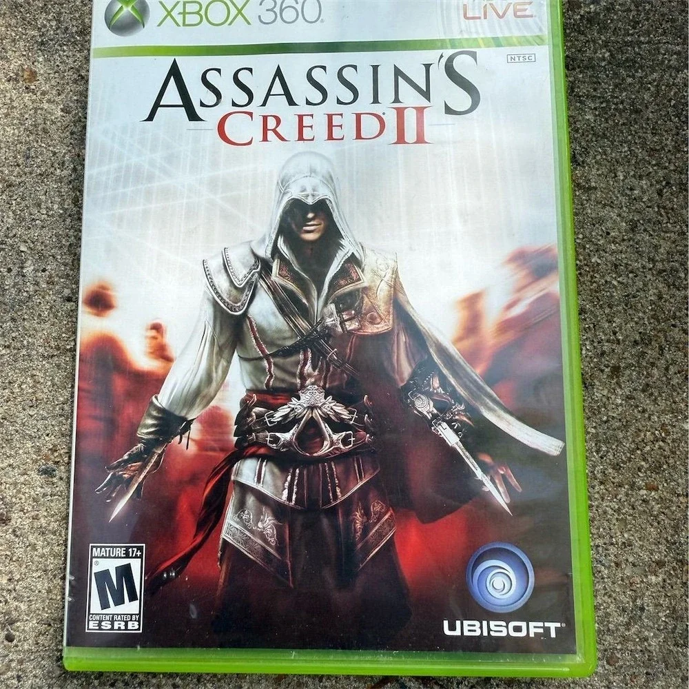 Assassin's Creed II Xbox‎ 360 Game Complete with Manual 2009 tested